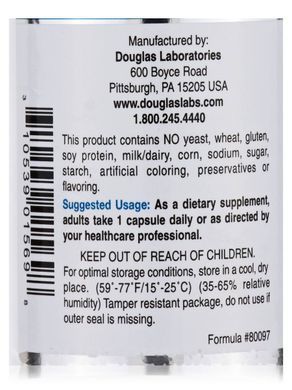 Кошачий коготь Douglas Laboratories (Cat's Claw) 100 капсул купить в Киеве и Украине
