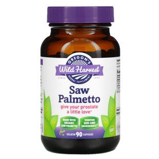 Со пальметто Oregon's Wild Harvest (Saw Palmetto) 90 вегетарианских капсул купить в Киеве и Украине