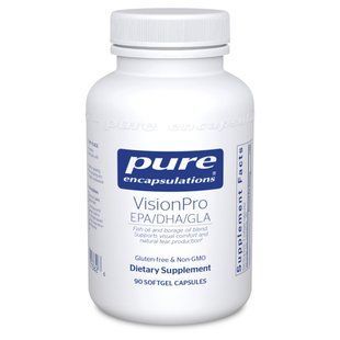 Vitamins for vision with EPA/DHA/GLA Pure Encapsulations (VisionPro EPA/DHA/GLA) 90 capsules