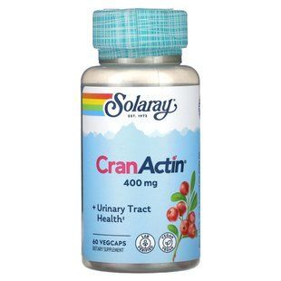 Solaray, CranActin, 400 mg, 60 VegCaps купить в Киеве и Украине