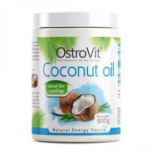 Кокосовое масло, COCONUT OIL, OstroVit, 900 г купить в Киеве и Украине