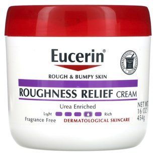 Крем для снятия шероховатости кожы без отдушек Eucerin (Roughness Relief Cream Fragrance Free) 454 г купить в Киеве и Украине