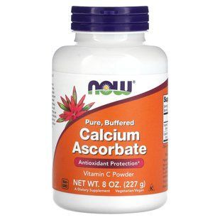 Кальцій Аскорбат Вітамін C Now Foods (Calcium Ascorbate) 227 г