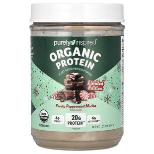 Purely Inspired, Organic Protein, Frosty Peppermint Mocha, 1.22 lbs (554 g) купить в Киеве и Украине