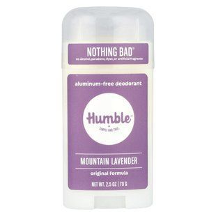 Humble Brands, дезодорант без алюмінію, гірська лаванда, 70 г (2,5 унції)