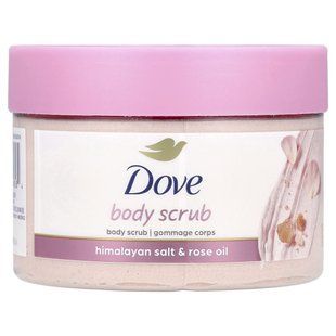 Dove, Body Scrub, Himalayan Salt & Rose Oil, 10.5 oz (298 g) купить в Киеве и Украине