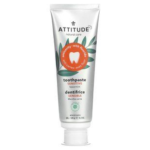 ATTITUDE, зубна паста-гель для чутливої шкіри, м&rsquo;ята кучерява, 120 г (4,2 унції)