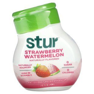 Stur, Antioxidant Water Enhancer, Strawberry Watermelon, 1.62 fl oz (48 ml) купить в Киеве и Украине