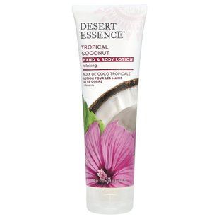 Hand and Body Lotion Organic Tropical Coconut Desert Essence (Hand and Body Lotion) 237 ml