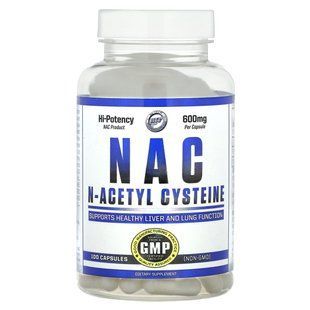 Hi Tech Pharmaceuticals, NAC, 600 mg, 100 Capsules купить в Киеве и Украине