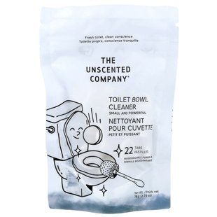 The Unscented Company, Toilet Bowl Cleaner, Fragrance Free, 22 Tabs, 2.75 oz (78 g) купить в Киеве и Украине