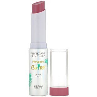 Крем для губ з олією мурумуру, SPF 15, Mauvin 'to Brazil, Physicians Formula, 0,12 унції (3,4 г)