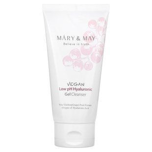 Mary & May, Vegan Low pH Hyaluronic Gel Cleanser, 5.07 fl oz (150 ml)