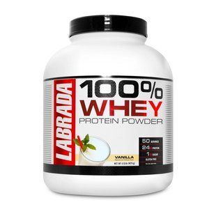 Labrada Nutrition, 100% Whey Protein, 1,875 g, vanilla
