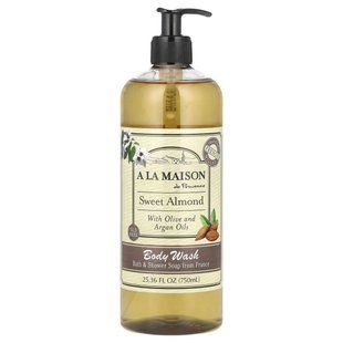 A La Maison de Provence, Body Wash, Sweet Almond, 25.36 fl oz (750 ml) купить в Киеве и Украине