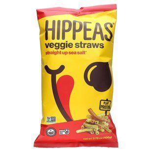 Hippeas, Veggie Straws, Straight Up Sea Salt, 3.75 oz (106 g) купить в Киеве и Украине