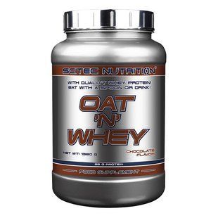 Scitec Nutrition, Oat'n'Whey, ваніль, 1380 г купить в Киеве и Украине