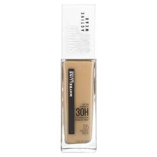 Maybelline, Super Stay, Active Wear Foundation, 125 Nude Beige, 1 fl oz (30 ml) купить в Киеве и Украине