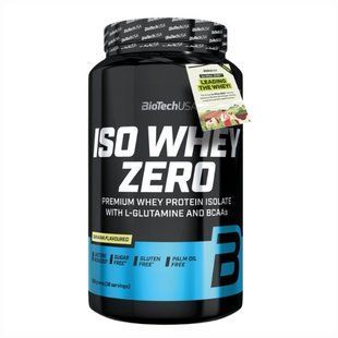 Протеїн Iso Whey Zero BioTech 908 г Банан купить в Киеве и Украине