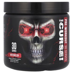 JNX Sports, The Curse!&reg; Pre-Workout Powder, Watermelon , 5.3 oz (150 g) купить в Киеве и Украине