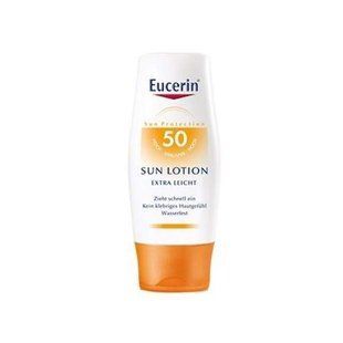 Sunscreen Lotion SPF50, Sun Lotion Extra Light, Eucerin, 150 ml