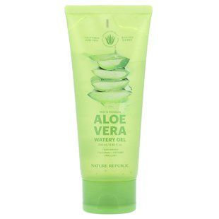 Nature Republic, Mild & Moisture Aloe Vera Watery Gel, 8.45 fl oz (250 ml) купить в Киеве и Украине