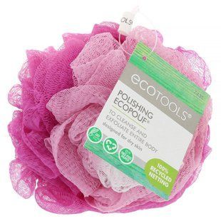 Полірування EcoPouf, EcoTools, 1 мочалка