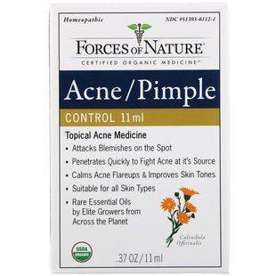 Acne and Pimples Treatment, Forces of Nature, 11 ml