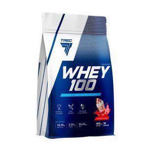 TREC nutrition, Whey 100, 900 g, double chocolate