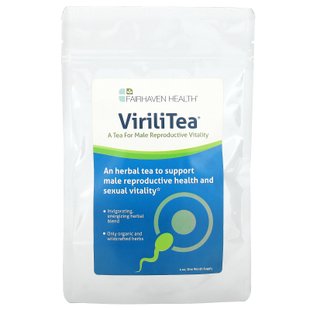 Чай для репродуктивного здоровье мужчин, ViriliTea for Men, Fairhaven Health, 113 г купить в Киеве и Украине