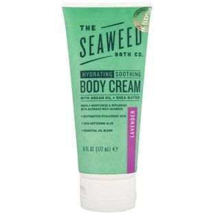 Moisturizing Soothing Body Cream, Lavender, The Seaweed Bath Co., 6 fl. oz. (177 ml)