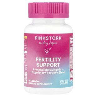 Природна підтримка репродуктивної функції, Pink Stork, Fertility, 60 вегетаріанських капсул