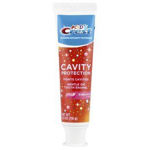 Crest, Kid's, Cavity Protection, Fluoride Anticavity Toothpaste, Bubble Gum, 4.2 oz (119 g) купить в Киеве и Украине