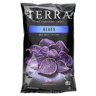 Terra, Real Vegetable Chips, Blues, Sea Salt, 5 oz (141 g) купить в Киеве и Украине