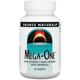 Комплекс витаминов без железа 30 таблеток Source Naturals (Mega-One&trade;) купить в Киеве и Украине