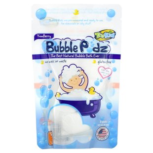 Детская пена для ванны TruKid (Bubble Podz Yum Berry) 8 стручков 80 г купить в Киеве и Украине