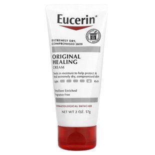 Cream for Very Dry, Sensitive Skin, Fragrance-Free, Original Healing Rich Cream, For Extremely Dry Skin, Eucerin, 57 g