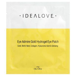 Idealove, Eye Admire Gold Hydrogel Eye Patches, 1 Pair купить в Киеве и Украине