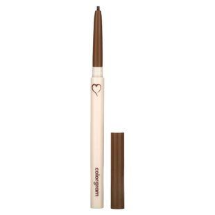 Colorgram, Shade Re-Forming Slim Pencil Liner, 04 Warm Brown, 0.004 oz (0.12 g) купить в Киеве и Украине