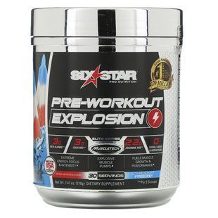 Предтренировочный взрыв, ледяная ракета, Pre-Workout Explosion, Icy Rocket Freeze, Six Star, 210 г купить в Киеве и Украине