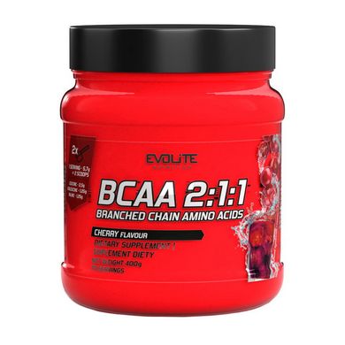 BCAA 2:1:1 Evolite Nutrition 400 g cherry