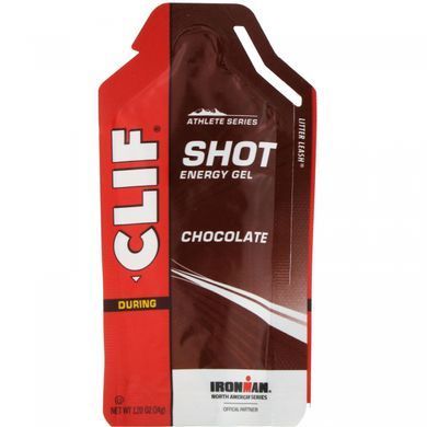 Energy Gel Chocolate Clif Bar 24 packs of 34 g.