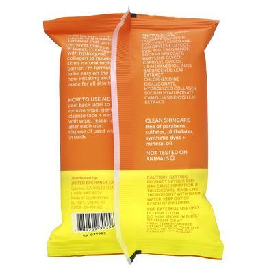 Wet wipes with collagen essence Nu-Pore (Collagen) 25 wipes