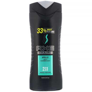 AXE, Hair, Apollo, 2 In 1 Shampoo + Conditioner, 16 fl oz (473 ml)