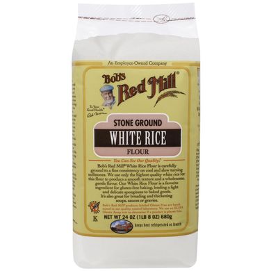 Мука из белого риса Bob's Red Mill 680 г купить в Киеве и Украине