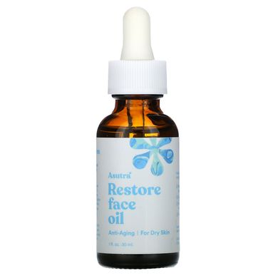 Відновлювальна олія для лиця, Restore Face Oil, Asutra, 30 мл