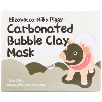 Пузырьковая глиняная маска Milky Piggy, Elizavecca, 100 г купить в Киеве и Украине