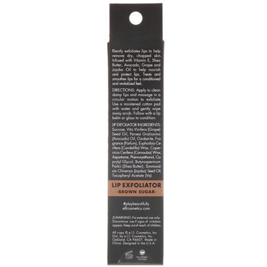 Засіб для відлущування шкіри губ коричневий цукор ELF Cosmetics (Lip Exfoliator) 4.4 г