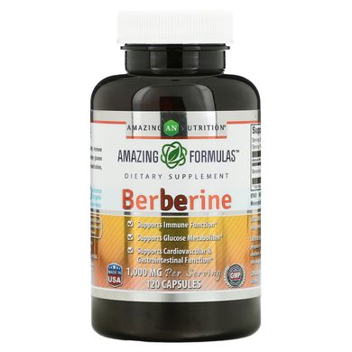 Берберін Amazing Nutrition (Berberine) 500 мг 120 капсул