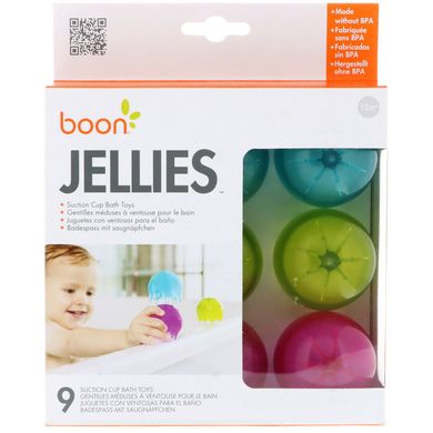 Игрушки для ванной всасывающие Boon (Bath Toys Jellies) 12+ месяцев 9 штук купить в Киеве и Украине